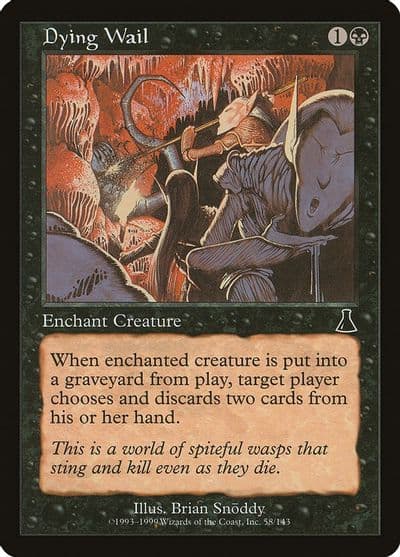 Dying Wail Urza's Destiny Magic card