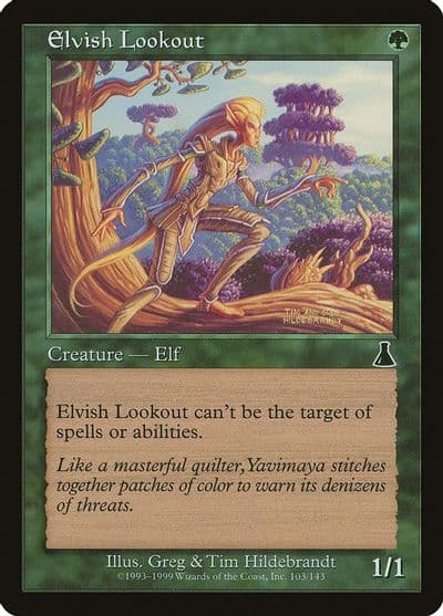 Elvish Lookout Urza's Destiny Magic card