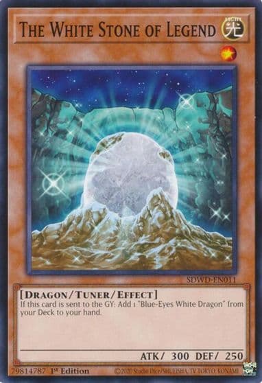 The White Stone of Legend Structure Deck: Blue-Eyes White Destiny Yu-Gi-Oh! card