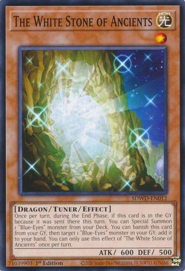 The White Stone of Ancients Structure Deck: Blue-Eyes White Destiny Yu-Gi-Oh! card