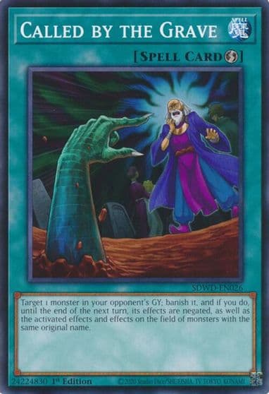 Called by the Grave Structure Deck: Blue-Eyes White Destiny Yu-Gi-Oh! card