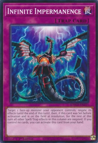 Infinite Impermanence Structure Deck: Blue-Eyes White Destiny Yu-Gi-Oh! card