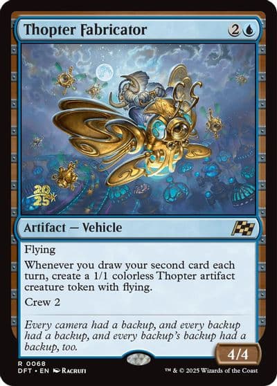 Thopter Fabricator Prerelease Cards Magic card
