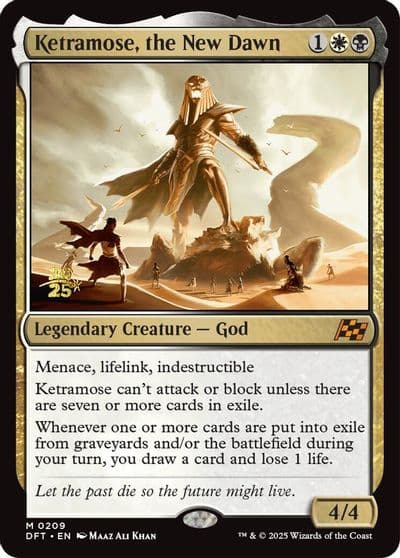 Ketramose the New Dawn Prerelease Cards Magic card