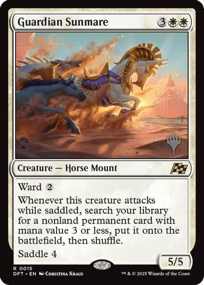 Guardian Sunmare Promo Pack: Aetherdrift Magic card