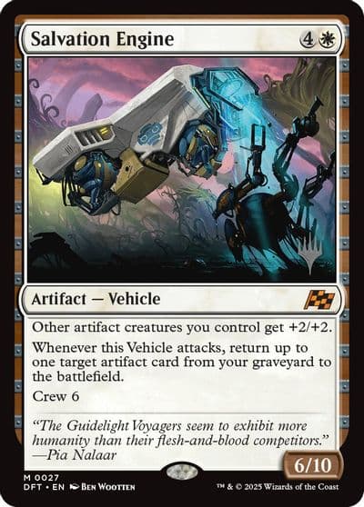 Salvation Engine Promo Pack: Aetherdrift Magic card