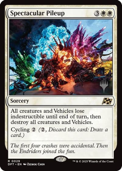 Spectacular Pileup Promo Pack: Aetherdrift Magic card