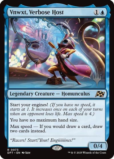 Vnwxt Verbose Host Promo Pack: Aetherdrift Magic card
