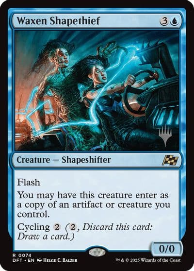 Waxen Shapethief Promo Pack: Aetherdrift Magic card