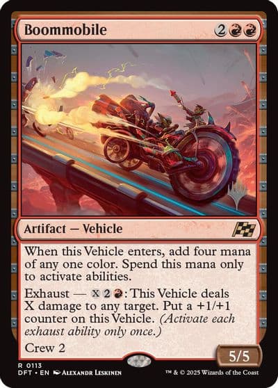Boommobile Promo Pack: Aetherdrift Magic card