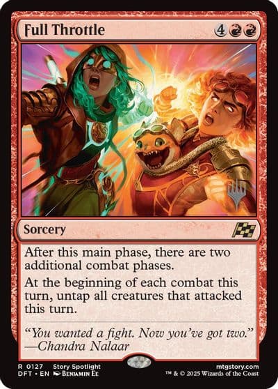 Full Throttle Promo Pack: Aetherdrift Magic card
