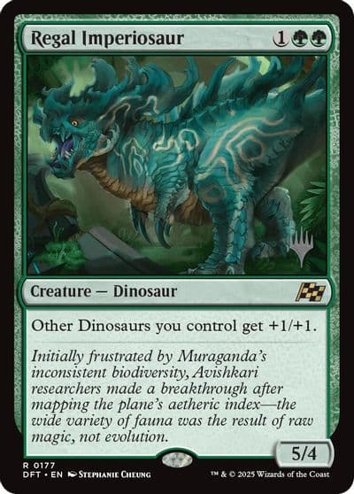 Regal Imperiosaur Promo Pack: Aetherdrift Magic card