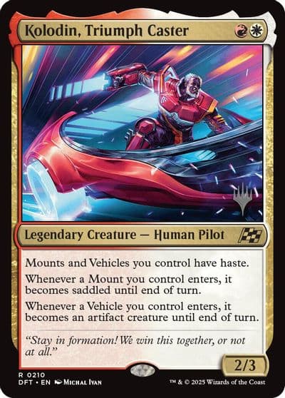 Kolodin Triumph Caster Promo Pack: Aetherdrift Magic card