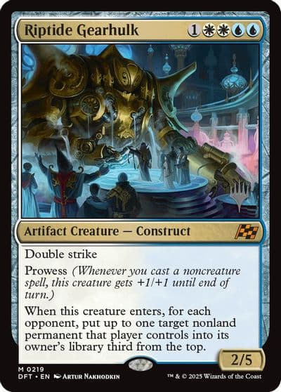 Riptide Gearhulk Promo Pack: Aetherdrift Magic card