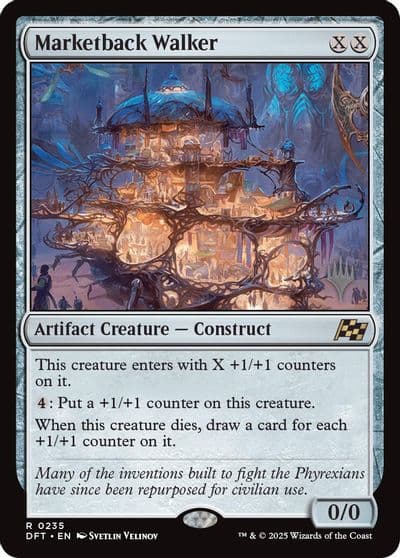 Marketback Walker Promo Pack: Aetherdrift Magic card