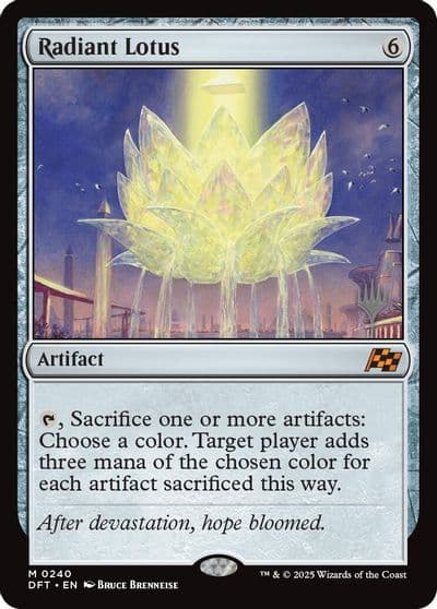 Radiant Lotus Promo Pack: Aetherdrift Magic card