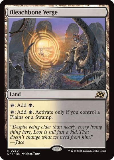 Bleachbone Verge Promo Pack: Aetherdrift Magic card
