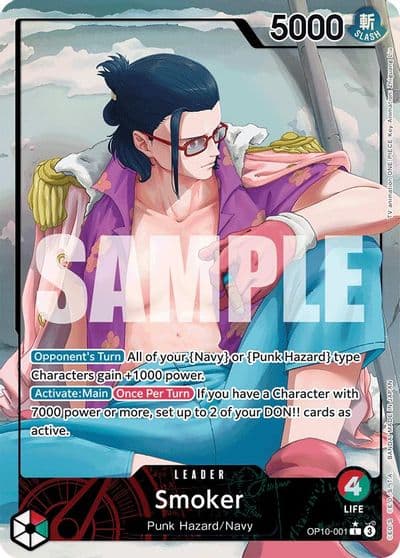 Smoker 001 Parallel Royal Blood One Piece card