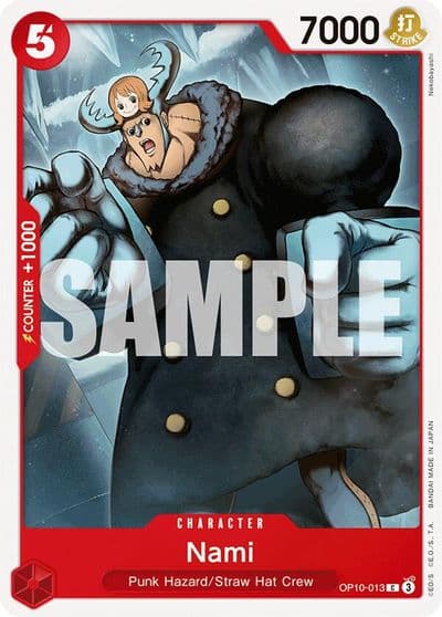 Nami 013 Royal Blood One Piece card