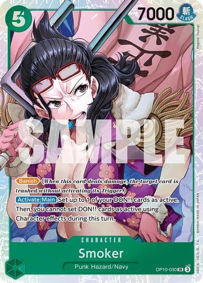 Smoker 030 Royal Blood One Piece card