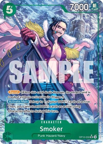 Smoker 030 Parallel Royal Blood One Piece card