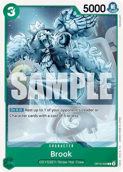 Brook 035 Royal Blood One Piece card