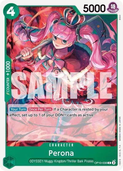 Perona 036 Royal Blood One Piece card