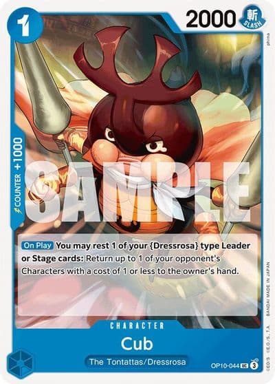 Cub Royal Blood One Piece card