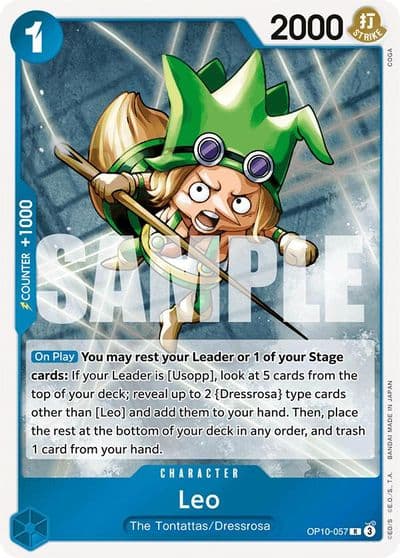 Leo Royal Blood One Piece card