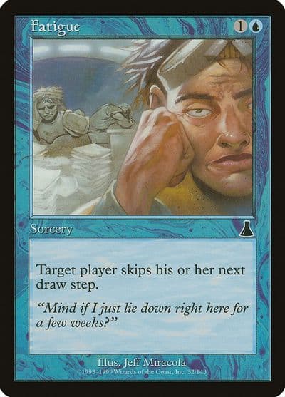 Fatigue Urza's Destiny Magic card