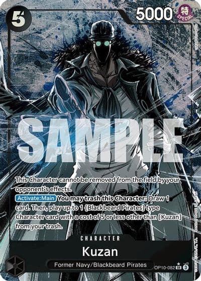 Kuzan Parallel Royal Blood One Piece card