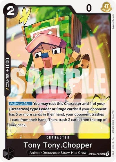 Tony TonyChopper 087 Royal Blood One Piece card