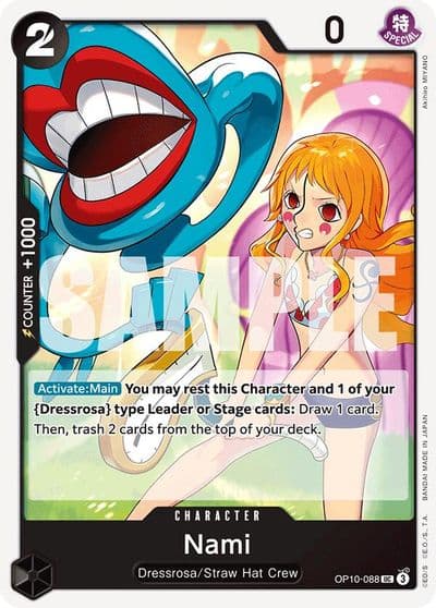 Nami 088 Royal Blood One Piece card