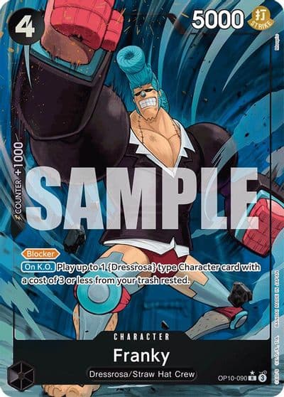 Franky 090 Parallel Royal Blood One Piece card