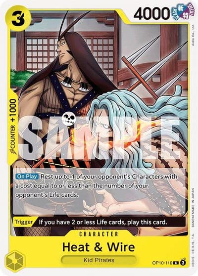 Heat and Wire Royal Blood One Piece card