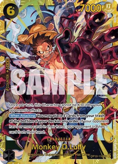 MonkeyDLuffy 118 Royal Blood One Piece card
