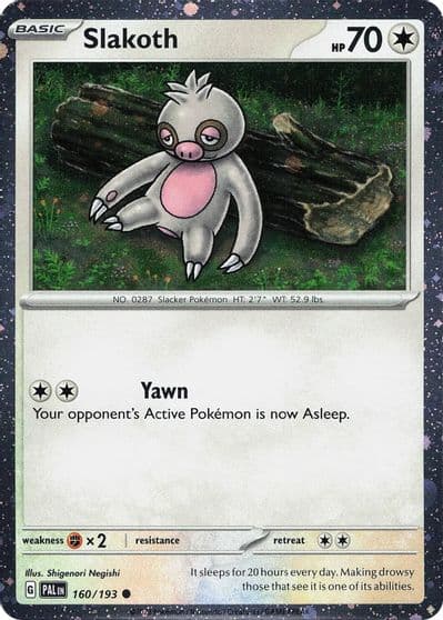 Slakoth (Cosmos Holo) Miscellaneous Cards & Products Pokemon card