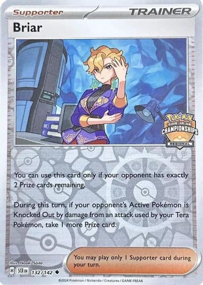 Briar (Regional Championship) League & Championship Cards Pokemon card