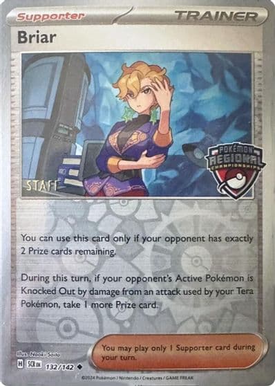 Briar (Regional Championship) [Staff] League & Championship Cards Pokemon card