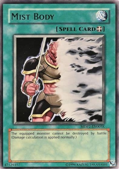 Mist Body Redemption Replacement Yu-Gi-Oh! card