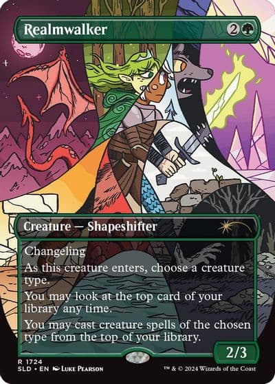 Realmwalker Secret Lair Drop Series Magic card