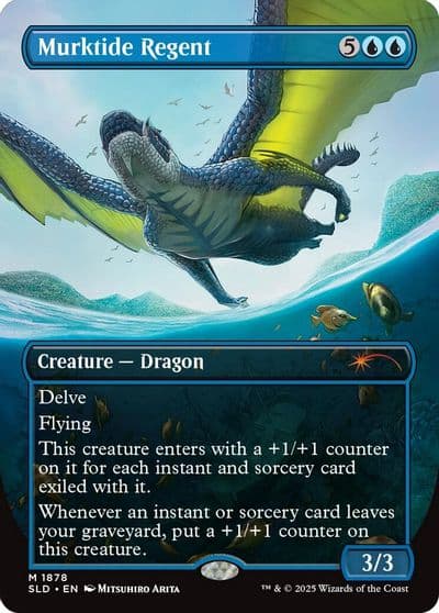 Murktide Regent Secret Lair Drop Series Magic card