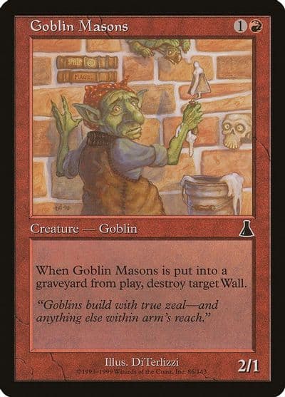 Goblin Masons Urza's Destiny Magic card