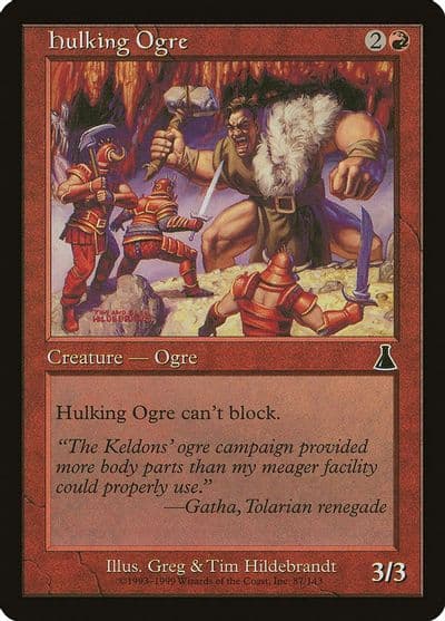 Hulking Ogre Urza's Destiny Magic card