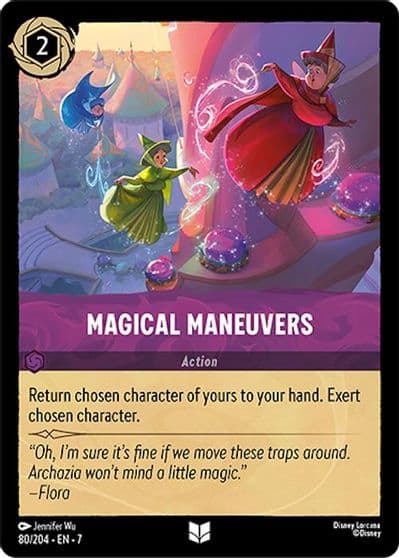 Magical Maneuvers Archazia's Island Lorcana card