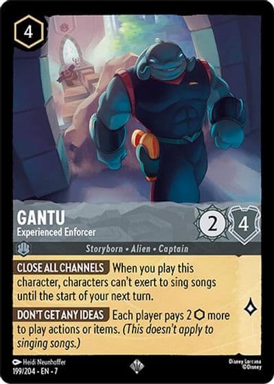 Gantu Experienced Enforcer Archazia's Island Lorcana card
