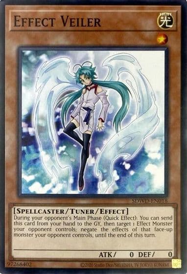 Effect Veiler Unlimited Misprint Structure Deck: Blue-Eyes White Destiny Yu-Gi-Oh! card