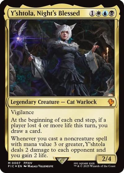 Yshtola Nights Blessed Commander: FINAL FANTASY Magic card