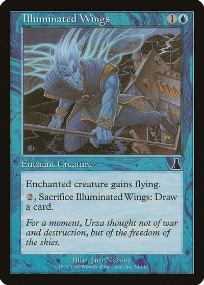 Illuminated Wings Urza's Destiny Magic card