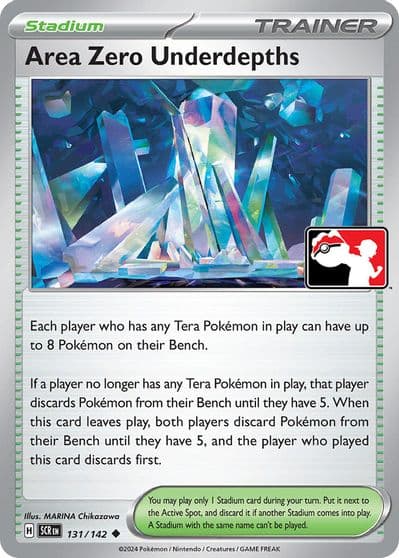 Area Zero Underdepths Prize Pack Series Cards Pokemon card